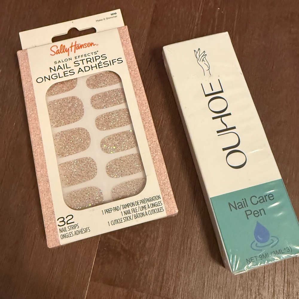 Nail Care Bundle: Polish Strips and Nail Care Pen- BRAND NEW